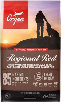 ORIJEN Grain Free PoultryFree High Protein DryDog Food Regional Red Recipe23.5lb - Image 1 of 4