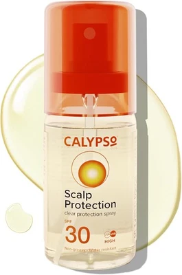 Calypso Hair & Scalp Protection Spray SPF30 Non Greasy High Protection UVA and