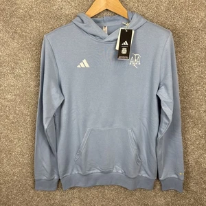 Adidas Argentina 50th Anniversary DNA Hoodie Light Blue Youth XL Men's Small - Picture 1 of 6