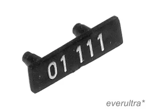 Ersatzteil Roco HO Dampflok BR 01 111 DB (Altbau) - Lokschild* - Picture 1 of 1