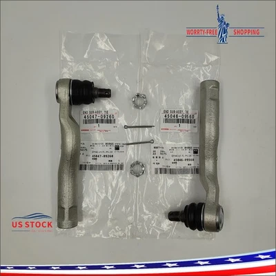 OEM For TOYOTA 07-21 TUNDRA 08-22 SEQUOIA 45047-09260 LH+RH STEERING TIE ROD END - Image 1 of 4