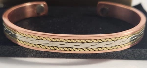 AVON Bracciale Magnetico Rame Tritone PICCOLO PENNINO 2000 - Foto 1 di 7