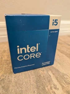 Intel Core i5-14400F - Core i5 14th Gen Raptor Lake 10-Core (6P+4E) LGA 1700 65W - Bild 1 von 2