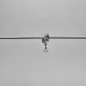 Genuine Pandora 14K Gold Two Tone Serenity Lavender Chalcedony ALE 925 790358LCZ - Picture 1 of 3