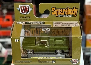 M2 1973 Chevrolet Cheyenne Super 10 Greenbeans Squarebody Syndicate WMTS11 - Picture 1 of 7