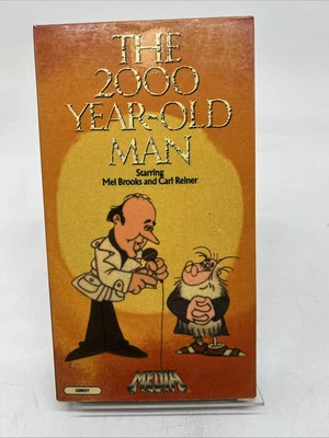 The 2000 Year Old Man VHS Mel Brooks Cult Classic Animation Comedy Media - Image 1 of 4