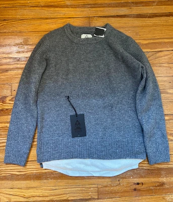 Nuevo UNIF X Urban Outfitters Suéter Pullover Mujer L Gris Suéter, Grande Foto 1 de 4