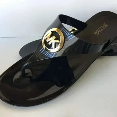 NIB Michael Kors Lillie Jelly Thong Flip Flop Sandals Size 7, 8, 9, 10 - Image 1 of 2
