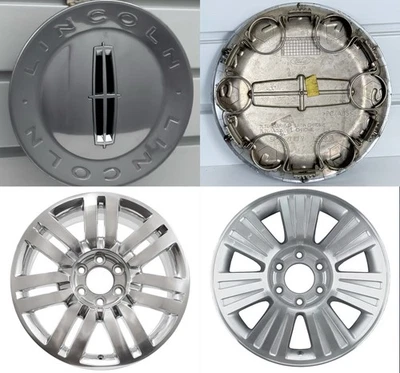 LINCOLN NAVIGATOR LINCOLN LT OEM POLISHED CENTER CAP WHEEL CAP 7L74 3665 3651 - Image 1 of 4