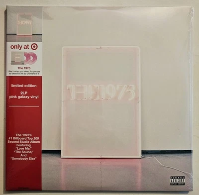 THE 1975 I LIKE IT WHEN YOU SLEEP... 2 LP LIMITED EDITION PINK GALAXY VINYL  - Image 1 of 2
