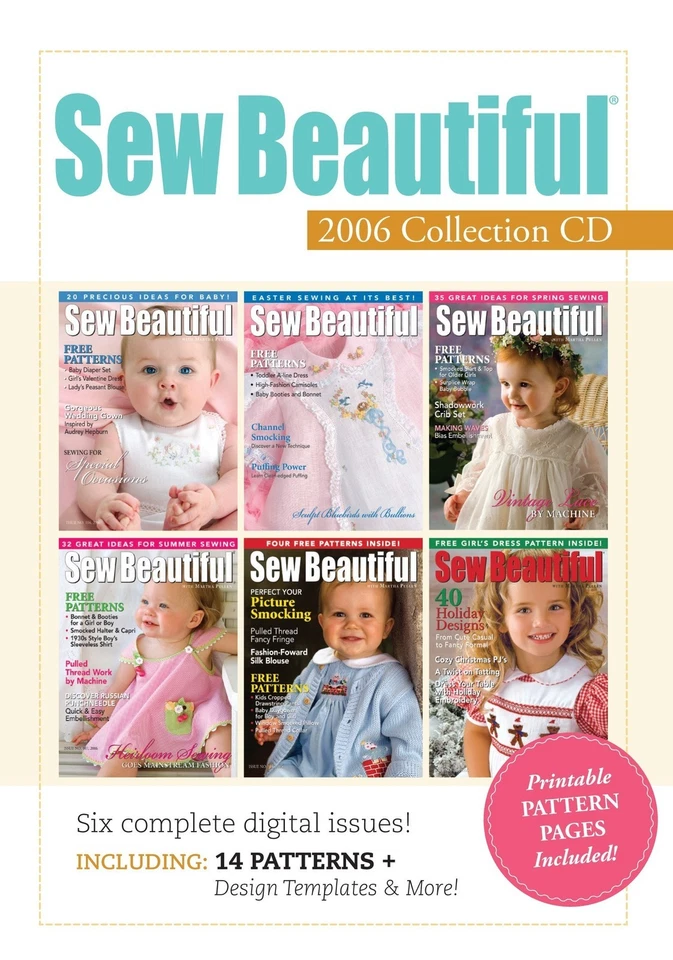 Sew Beautiful Magazine 2006 Collection [CD] - Image 1 of 1