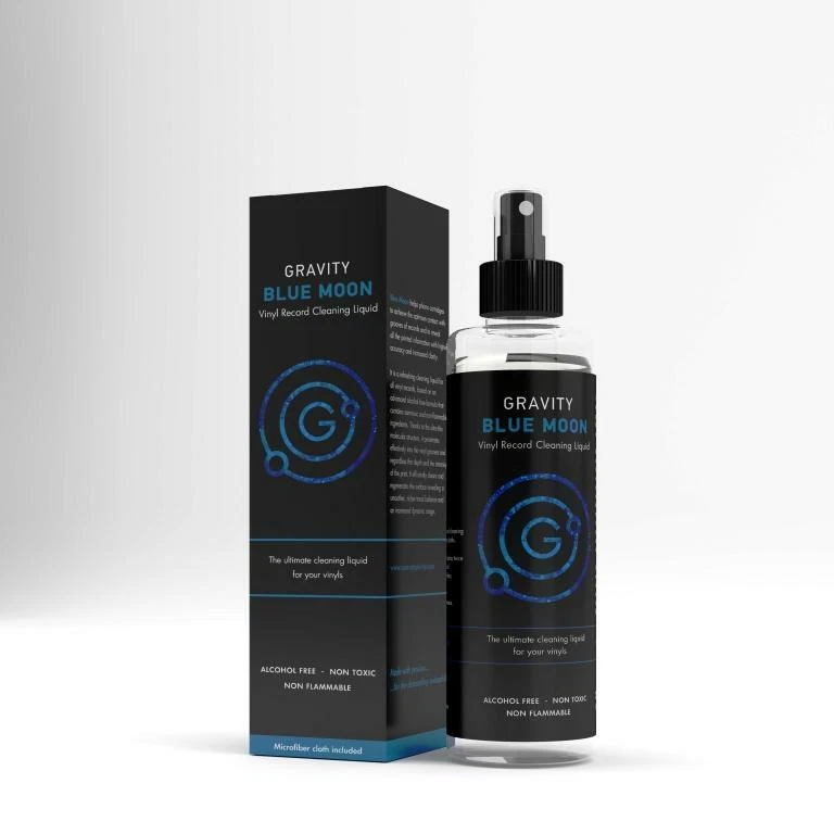 Gravity Blue Moon Vinyl Cleaning Liquid 250ml Alcohol-Free - Image 1 of 1