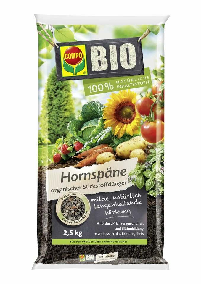 COMPO BIO Hornspäne 2,5 kg - Bild 1 von 1