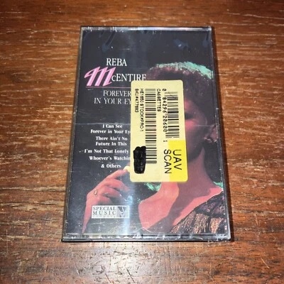 Reba McEntire - Forever in Your Eyes - Cassette Tape - 1992 - Country Music New - Image 1 of 4