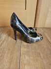 Next Runway Collection Leapord Print Shoes Size Uk 4