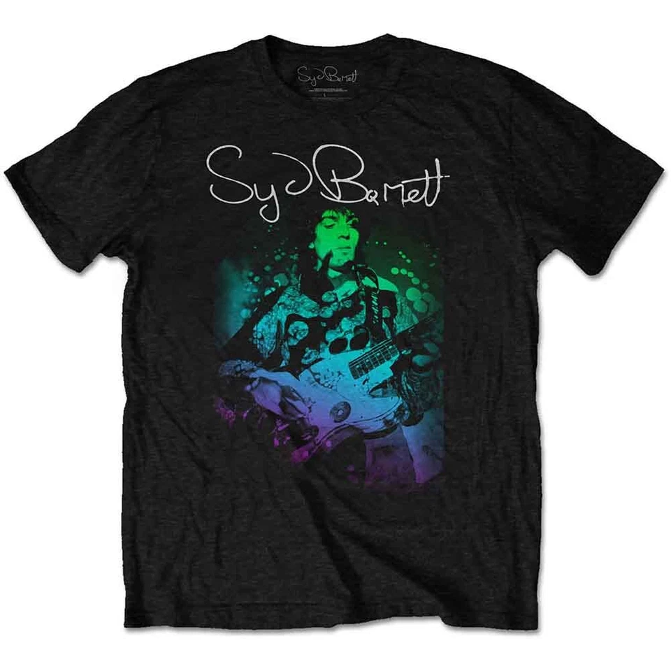 Camiseta Syd Barrett Psicodélica Negra Nueva Foto 1 de 1