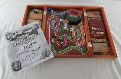 Jumanji Wooden Board Game Cardinal Spin Master 2017 Columbia Pictures - Image 1 of 4