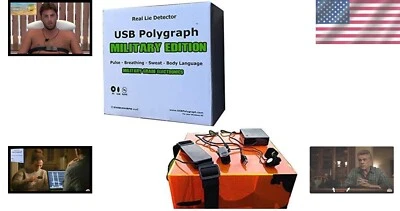 Military Edition Professional Lie Detector Machine - Fun for Home and Parties - Image 1 of 4
