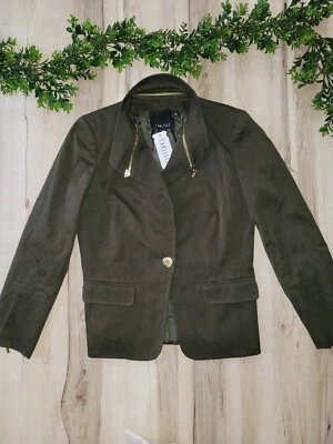 Carlisle Blazer Abrigo Chaqueta Clásico Cápsula Armario Mujer EE. UU. Talla 10 Forrado  Foto 1 de 4