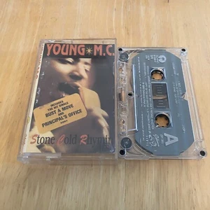 Young MC - Stone Cold Rhymin Cassette Tape Rap Hip Hop Music 1989 USA Import - Picture 1 of 3