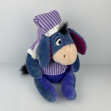 Disney  Eeyore Plush Donkey Detachable Tail Bed Hat Shirt Playgro Soft Toy 13"