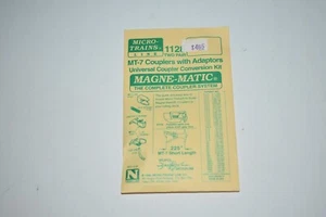 Kit de conversión de dos pares de acopladores MT-7 escala N MTL 1128 C48124 - Imagen 1 de 1