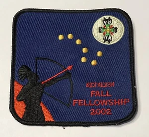 2002 Fall OA Lodge 434 Kidi Kidish Event PAtch Mint CF1 - Bild 1 von 1