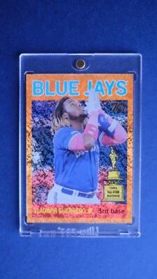 Copa Topps All Star Rookie 2021 Vladimir Guerrero variación de imagen naranja #25/25 Foto 1 de 4