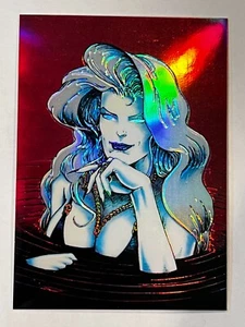 Traje de Baño Lady Death 1 (1994) Serie I #41 Premium Cubierta Roja HOLOCROMADA 🙂 - Imagen 1 de 2