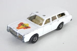 Matchbox Lesney Mercury Police Car no 55 Superfast Vintage Toy Model Collectable - Picture 1 of 11