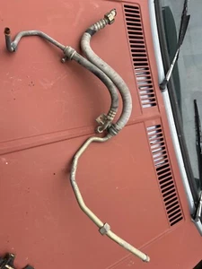 BMW E30 AC Compressor Air Conditioning hoses 1992 convertible - Picture 1 of 1