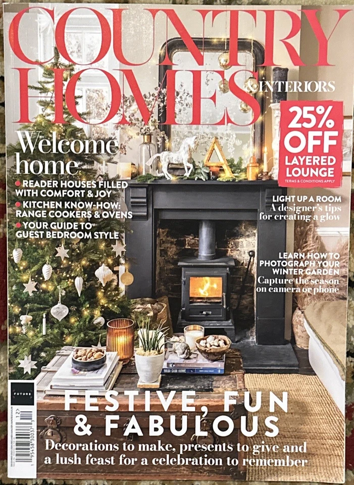 COUNTRY HOMES AND INTERIORS Magazine Welcome Home December 2023 - Image 1 of 1