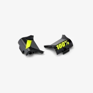 100% Accuri Forecast System Canister Covers cubiertas de bote negro/amarillo - Imagen 1 de 1