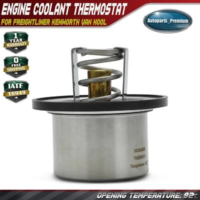 Termostato de refrigerante de motor para Freightliner Kenworth Sterling Truck Van Hool 82 °C Foto 1 de 4