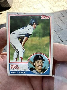 1983 Topps - #498 Wade Boggs (RC) - Picture 1 of 4