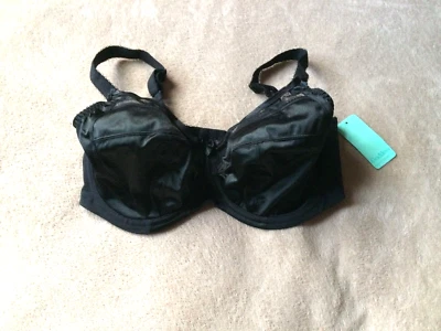Goddess 36G Keira  Black  Banded Underwire Bra Style 6090 Nwt - Image 1 of 4