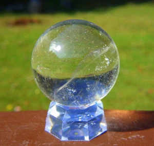 Lemurian Quartz Sphere / Crystal Ball - Picture 1 of 5