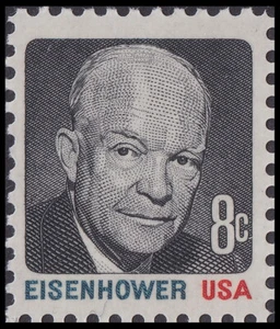US 1394 Eisenhower 8c single MNH 1971 - Picture 1 of 1