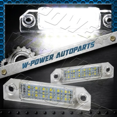Luces LED blancas de xenón para matrícula Ford/Fusion/Mustang/Taurus/Focus 6000K Foto 1 de 4