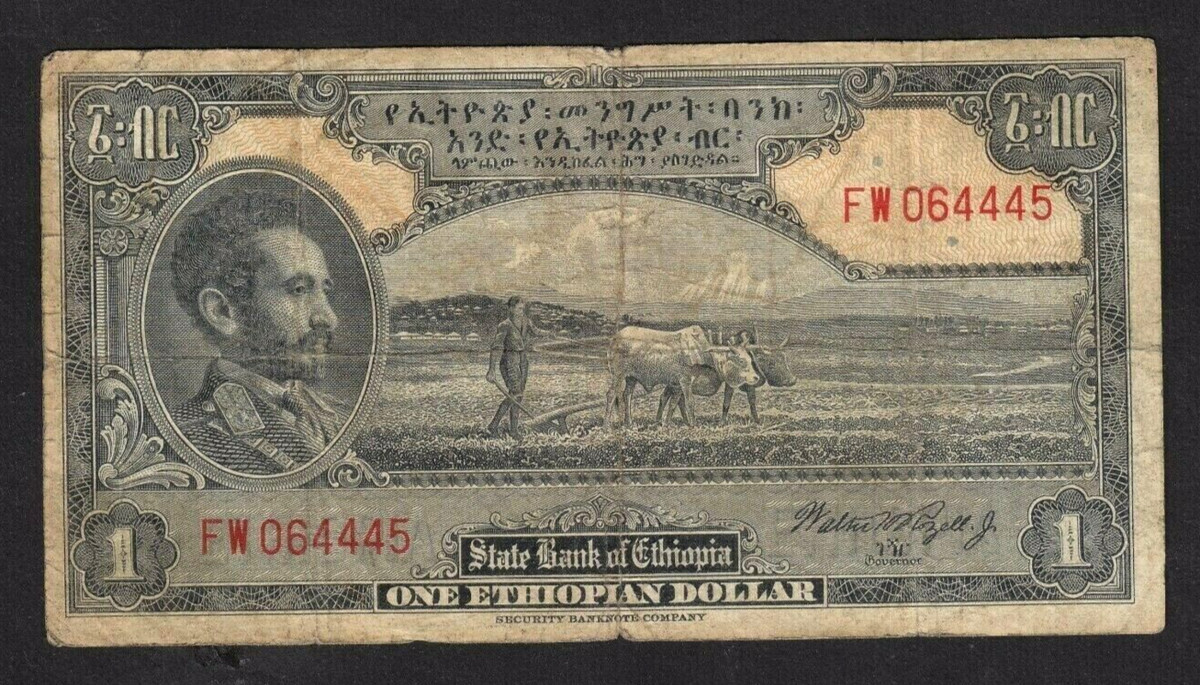 1945 Year Ethiopian Paper Money for sale | eBay