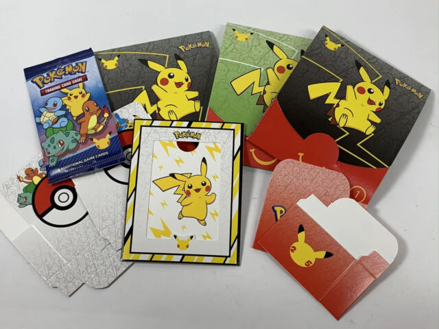 Coleção Completa Pokémon McDonald's 2020 - Brindes e Cards 