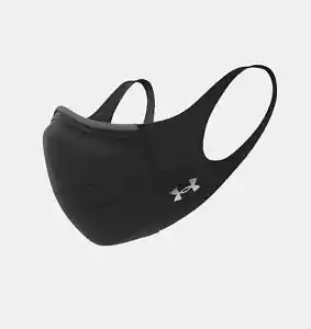 Neu Unisex Under Armour Sportmaske federgewicht schwarz chrom neuestes Modell L/XL - Bild 1 von 12