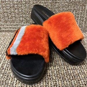 PRADA Women's Slide Sandals Fur Upper for sale | eBay