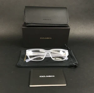 Dolce & Gabbana Eyeglasses Frames DG3381 3420 Opal Crystal Rectangle 55-17-145 - Picture 1 of 13