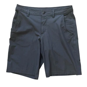 Pantalones Cortos Chinos de Golf Lululemon Para Hombres Talla 34 Gris Oscuro Carbón Elastizados 10" Entrepierna - Imagen 1 de 8