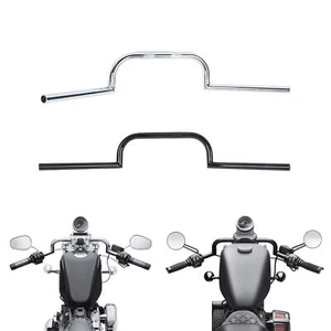 Motorcycle Handlebar 7/8" 22mm Fit For Yamaha Honda Cruiser Chopper Bobber - Picture 1 of 18