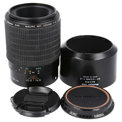 Mamiya 645 Macro MF 120mm f4 for Mamiya AF AFD II III and Phase One 645DF DF+ - Image 1 of 4