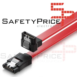 Cable de datos HDD SATA 3.0 6 Gbp/s ACODADO 90º 40 cm ROJO A-15 - Bild 1 von 4