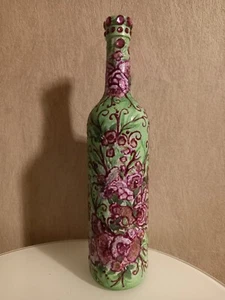 Geschenkidee Deko Flasche Unikat Handarbeit neu - Bild 1 von 4