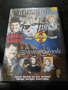 Flying Deuces / Stolen Jools (DVD, Double Feature) Estate Sale Find Fast Ship - Picture 1 of 2